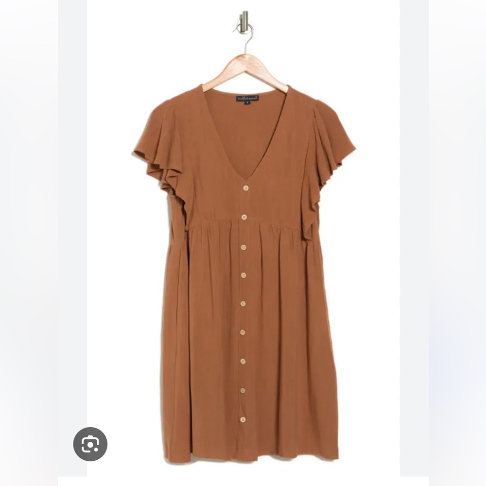 Wishlist Brown Button-Down Dress (Nordstroms)